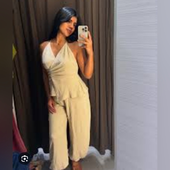 Zara Long Halter Jumpsuit - Picture 7 of 10